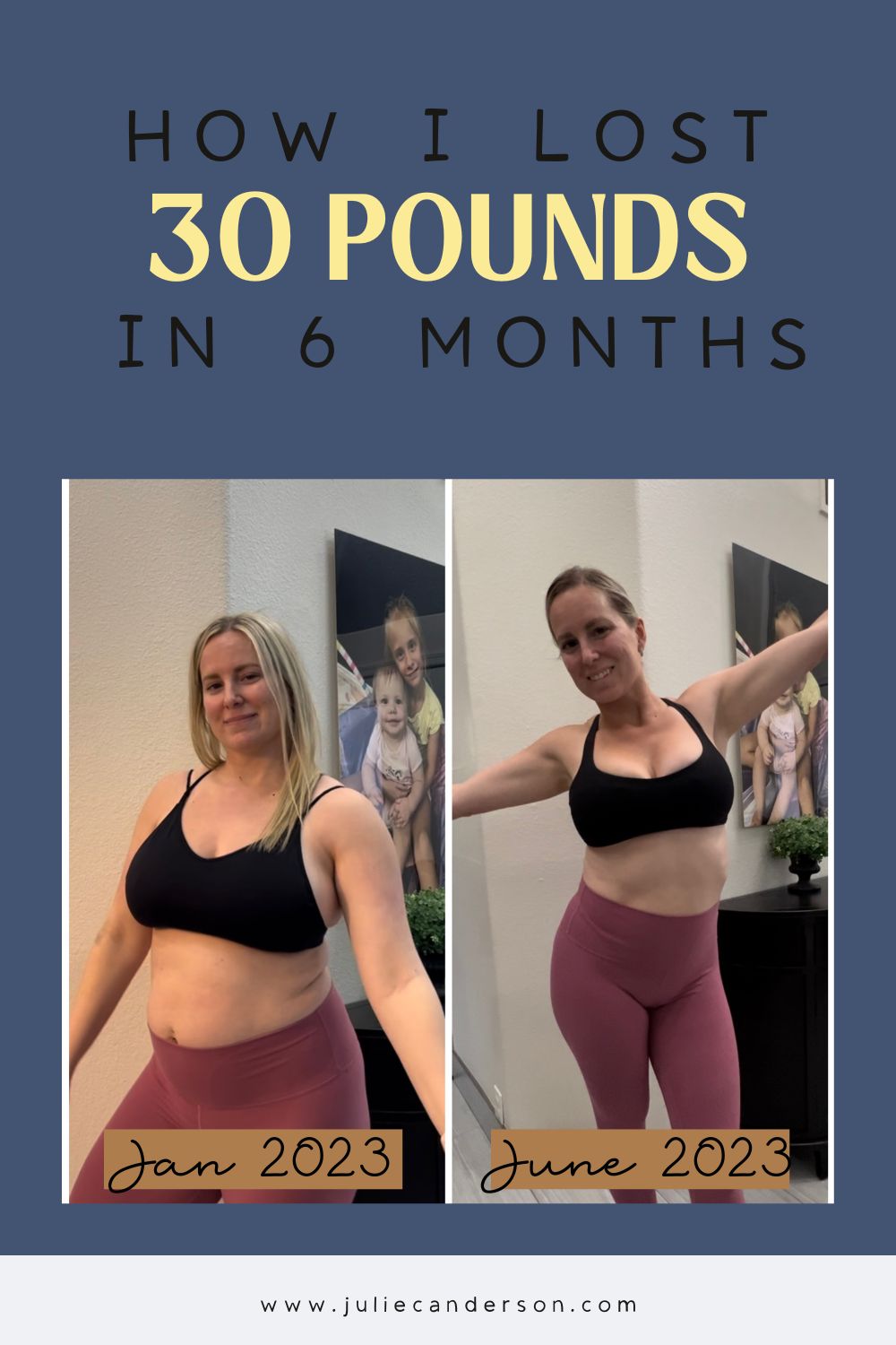 How I lost 30 pounds in 6 months